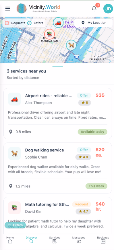 Service Results